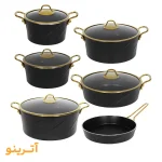 سرویس قابلمه 11 پارچه اویز مدل ماریا