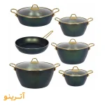 سرویس قابلمه ۱۱ پارچه اویز مدل ویولا