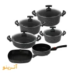 سرویس قابلمه 10 پارچه اویز مدل السا